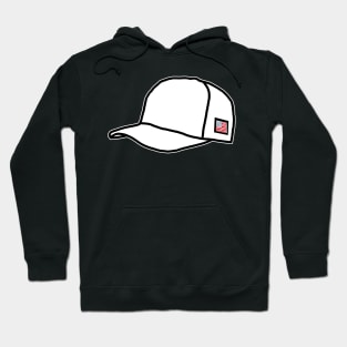 Trucker Hats White Graphic Hoodie